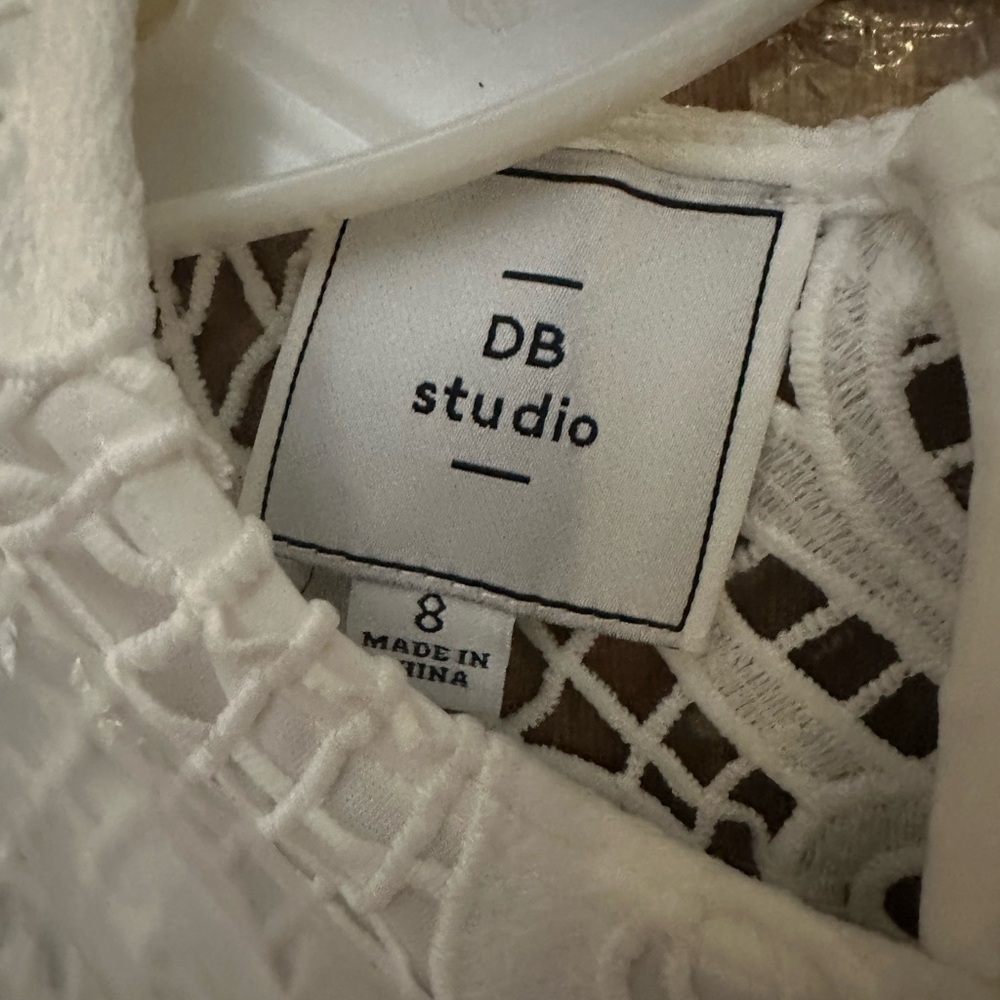White David’s bridal lace bridal shower dress - Picture 4 of 5